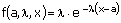 Exponential-Verteilung - Dichte - Formel