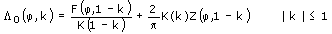 Heuman's Lambda-Funktion - Formel 