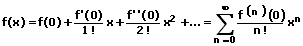 MathProf - Mac Laurinsche Reihe - Formel