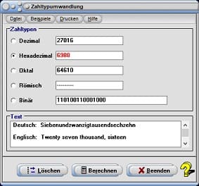 MathProf - Positionssystem - Dezimal - Hexadezimal - Binär - Oktal - Positionssystem - Zahlentyp - Zahlentypen - Dezimalzahl - Beispiel  - Dualzahlen - Hexadezimale Zahlen - Oktalzahlen - Dezimale Zahlen - Dualsystem - Hexadezimalsystem - Binärsystem - Oktalsystem - Zehnersystem - Stellenwertsystem - Zahlensysteme - Römische Zahlen -  - Konvertieren - Wandler - Umrechner - Umwandler - Numeralien - Zahlennamen - Hexadezimalzahlen - Zahlen in Buchstaben umwandeln - Dezimal zu Binär