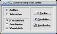 MathProf - Komplexe Zahlen addieren - Winkel - Komplexe Zahlen subtrahieren