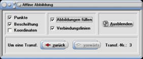 MathProf - Affine Abbildung - Rotation - Achsenspiegelung - Geradenspiegelung - Fixgerade - Eigenwerte - Eigenvektoren