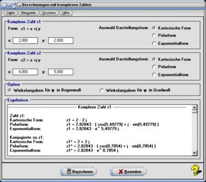 MathProf - Inverse komplexe Zahl - Normalform - Komplexe Wurzel - Wurzeln komplexer Zahlen - Quadratwurzel - Exponentialform komplexer Zahlen - Beispiel - Rechner - Berechnen - Komplexe Potenzfunktion - Kartesische Form - Potenzieren - Umrechnen - Polardarstellung - Komplexe Zahlen in Polarform - Polarkoordinaten - Umrechnung komplexer Zahlen