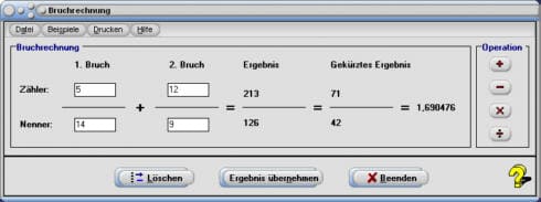 MathProf - Dezimalbruch - Bruch addieren - Bruch multiplizieren - Bruch dividieren -  Zähler - Nenner - Dezimalzahl - Bruchterme addieren - Bruchterme multiplizieren - Bruchterme dividieren - Bruchterme subtrahieren - Brüche in Dezimalzahlen umwandeln - Dezimalzahlen in Brüche umwandeln - Bruch in Kommazahl wandeln - Formel - Rechner - Berechnen