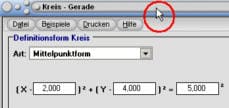 MathProf - Fenster - Position