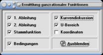 MathProf - Ganzrationale Funktion - Ableitung - Kurvendiskussion - Wendepunkte - Stammfunktion