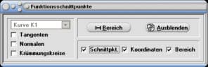 MathProf - Kurven - Tangente - Schnittpunkt - Krümmung - Normale - Kurvenschnittpunkt