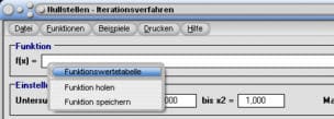 MathProf - Funktion speichern