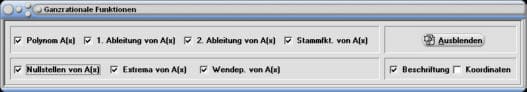 MathProf - Polynomfunktion - Nullstellen - Extrempunkte - Hochpunkte - Tiefpunkte - Wendepunkte