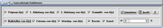 MathProf - Polynom - Nullstellen - Hochpunkte - Tiefpunkte - Wendepunkte - Kurvendiskussion - Ableitungsfunktion