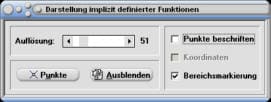 MathProf - Implizit definierte Funktion - Darstellung