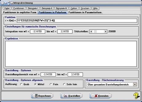 MathProf - Integralrechnung - Integral - Integralrechner - Unbestimmte Integrale - Konstante - Hauptsatz der Differential- und Integralrechnung - Mittelwertsatz der Integralrechnung - Erster Mittelwertsatz - Mittelwertsatz - Integralberechnung - Flächenberechnung - Flächeninhalt - Bogenlänge - Volumen - Schwerpunkt - Bestimmtes Integral - Fläche - Parametergleichungen - Parameterform - Parameterdarstellung - Statisches Moment - Darstellen - Plotten - Grafisch - Zeichnen - Plotten - Rechner - Berechnen