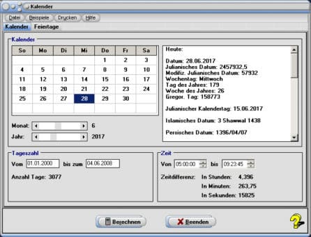 MathProf - Kalender - Datum - Zeit - Umrechnen - Umrechnung - Julianisches Datum - Modifizierter Julianisches Datum - Gregorianisches Datum - Islamisches Datum - Persisches Datum - Julianischer Kalender - Julianischer Kalendertag - Islamischer Kalender - Kalendersysteme - Tag - Woche - Monat - Jahr - Osterdatum - Rechner - Berechnen - Modifiziertes Julianisches Datum - Kalenderjahr - Kalendersystem - Kalendertag - Alter