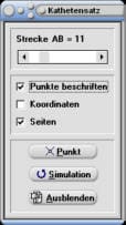 MathProf - Kathetenatz - Hypotenuse - Winkel - Dreieck - Satz des Euklid - Euklid - Satzgruppe