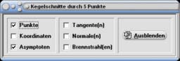 MathProf - Hyperbel - Asymptote - Brennpunkte - Plotten - Brennstrahlen - Asymptoten