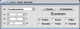 MathProf - Kreis - Tangentengleichung - Normale - Polare - Zentrale - Kreisberechnung