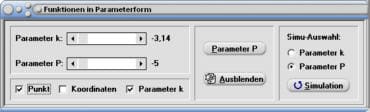 MathProf - Parameter - Kurven - Funktionsgraph - Plotter - Parameterdarstellung - Parameterkurve
