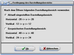 MathProf - Geometrische Objekte - Laden - Geometrische Figuren - Plotten - Graph