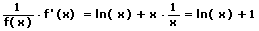 Logarithmische Differentiation 7