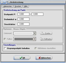 MathProf - Geometrische Objekte - Drehstreckung - Transformation - Geometrische Gebilde