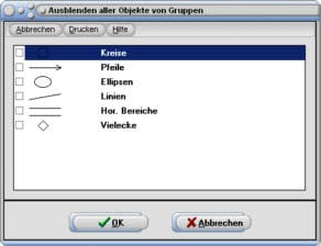 SimPlot - Geometrie - Ausblenden - Gruppe - Figuren