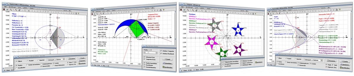 MathProf - Mathematik für Schule, Studium und Wissenschaft - Geraden | Berechnung | Schnittpunkt | Winkel | Gleichungen