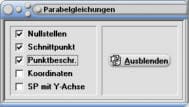 MathProf - Parabel - Schnittpunkt - Nullstellen - Scheitelpunkt - Gleichung - Funktion - Graph