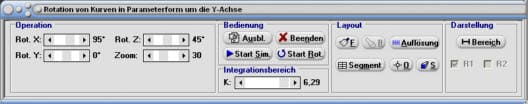 MathProf - Rotationsvolumen - Körper - Grafisch - Integral - Funktion