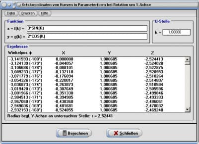 MathProf - Rotationsintegral - 3D - Achse - Funktion - Mantelfläche - Oberfläche
