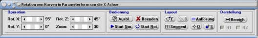 MathProf - 3D - Rotation - Funktion - Mantelfläche - Oberfläche - Rotationsvolumen