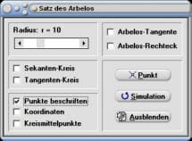 MathProf - Satz des Arbelos - Tangentenkreis - Sekantenkreis - Rechteck