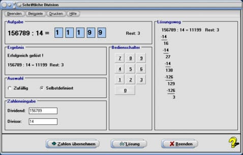 MathProf - Schriftliche Division - Schriftliches Dividieren - Ganze Zahlen - Dividieren ganzer Zahlen - Rechner - Natürliche Zahlen - Rechenweg - Rechnen - Divisionsaufgaben - Teilungsaufgaben - Dividiert - Zahl - Große - Geteilt - Geteilt rechnen - Geteilt durch - Teilen durch - Dividiert durch - Geteilt durch - Der Quotient aus