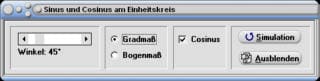 MathProf - Sinus - Cosinus - Einheitskreis - Winkel - Graph - Sinuskurve - Zeichnen