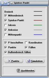 MathProf - Spieker-Punkt - Mittendreieck - Inkreis - Dreieck - Trigonometrie