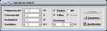 MathProf - Spirale - Polygon - Vieleck - Punkte