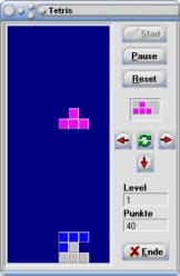 MathProf - Tetris - Spiel - Steine - Figuren - Software - Programm