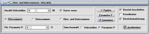 MathProf - Obersumme und Untersumme - Beispiel
