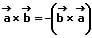 Vektorprodukt - Antikommutativgesetz - Rechenregeln