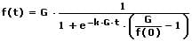 MathProf - Logistisches Wachstum - Formel