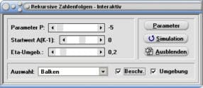 MathProf - Rekursive Zahlenfolgen - Mathematik - Rekursive Zahlenreihe - Graphik