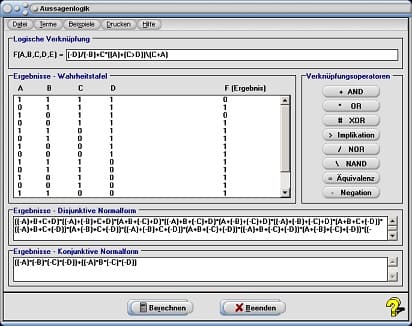 MathProf - Logikgatter - Gatter - Boolesche Funktion - Rechenregeln - De Morgan - De Morgansche Regeln - De Morgansche Gesetze - De Morgansches Theorem - Berechnen - Tabelle - Methode - Logisches Oder - Logisches Und - Operation - Und - Nicht oder - Nicht und - Tautologie - Kontradiktion - Beziehungen - Logische Ausdrücke - Richtig - Verknüpfen - Junktoren - Umkehrung - Umkehren - Schaltungen - Negieren