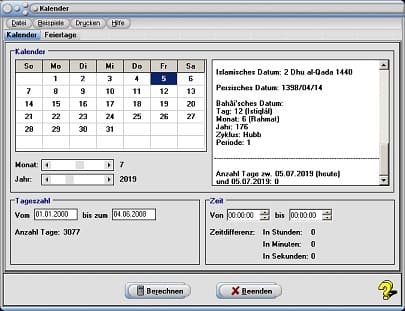 MathProf - Kalenderrechnung - Kalenderberechnung - Kalendertage - Kalendermonate - Kalenderdatum berechnen - Kalenderrechner - Datumsrechner - Zeitrechner - Differenz von Zeitpunkten - Zeiten - Zeitmaß - Zeitintervall - Zeitdifferenz - Zeitraum berechnen - Zeitraum-Rechner - Zeiträume - Rechner - Berechnen
