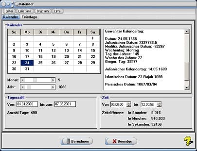 MathProf - Zeitberechnung - Zeitrechnung - Uhrzeit - Heute - Morgen - Gestern - Montag - Dienstag - Mittwoch - Donnerstag - Freitag - Samstag - Sonntag - Januar - Februar - März - April - Mai - Juni - Juli - August - September - Oktober - November - Dezember - Berechnen - Berechnung - Tabelle - Rechner