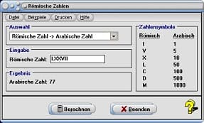 MathProf - Zahlschrift - Umrechner - Zahlen - Zahlenwert - Zahlenwerte - Buchstaben - Römisches Zahlensystem - Übersicht - Konvertieren - Berechnung - Römische Zahlen - Rechner - Tabelle - Berechnen - Lernen - Symbole - Umrechnen - Umrechnung - Beispiel - Römische Ziffern - Arabische Ziffern