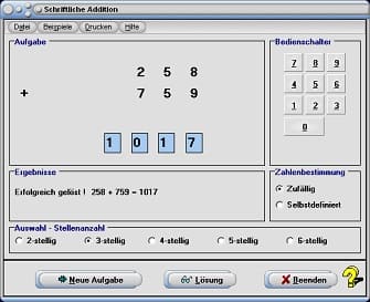 MathProf - Addieren - Grundoperationen - Arithmetik - Schriftliches Addieren - Rechenoperationen - Grundlagen - Buchstaben - Schriftlich addieren - Rechenschritte - Grundrechenarten - Zahlenlehre - Addition - Summand - Summanden berechnen - Rechengesetze - Rechner