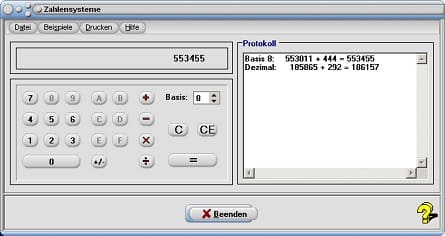MathProf - Dualsystem - Duale Zahlen - Hexadezimal - Duodezimalsystem - Dec - Hex - Bin - Berechnung - Umrechner - Konvertieren - Beispiele - Informatik - Wandeln - Wandler - Tabelle - Konvertierung - Ziffern - Basis - Zahlenbasis - Binäre Multiplikation - Binäre Division - Binäre Subtraktion - Binäre Addition - Rechnen - Rechner - Berechnen - Umrechnen - Umrechnung 
