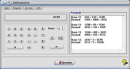 MathProf - Grundzahl - Zahlen - Systeme - Dualzahl - Binärzahl - Dezimalzahl - Hexadezimalzahl - Oktalzahl - Binäres System - Duales System - Zahl - Dualaddierer - Rechenweg - Bit - Byte - Null - Eins - Nullen - Einsen - Arbeitsblatt - Unterrichtsmaterial - Aufgaben- Zehnersystem - Zwölfersystem - Rechner - Berechnen - Umrechnen - Umrechnung 