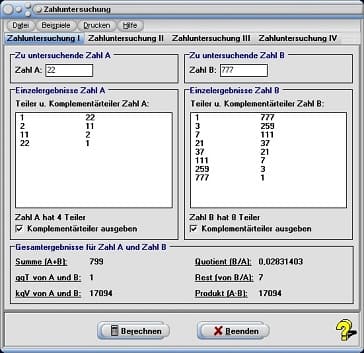 MathProf - Gerade Zahlen - Ungerade Zahlen - Vielfache berechnen - Vielfache und Teiler - Vielfaches einer Zahl - Komplementärteiler - Addieren - Addition - Teilen - Multiplizieren - Multiplikation - Quotient - Produkt - Summe - Rest - Größte gemeinsame Teiler - Gemeinsame Vielfache - Rechner - Berechnen