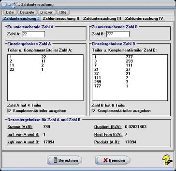 kgV, ggT, Berechnen, Teilermenge, Vielfaches