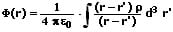 Coulomb - Potential - Formel - 2